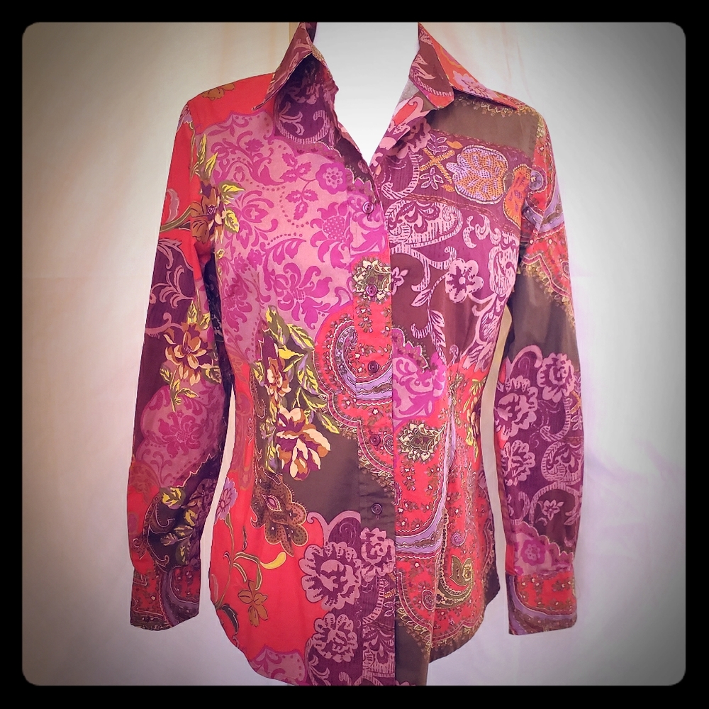 Coldwater Creek Multicolored Blouse - S